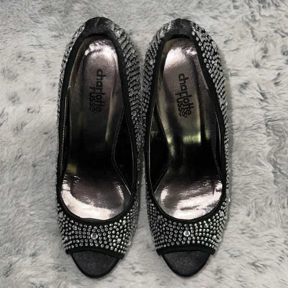 Charlotte Russe Bling Heels - Picture 6 of 6